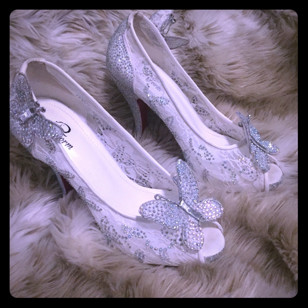 Cinderella inspired heels